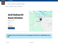 Website Screenshot ALDI