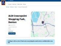 Website Screenshot ALDI