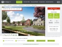 Website Screenshot Barratt Homes - Church Fields
