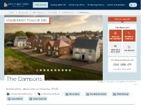 Website Screenshot David Wilson Homes - The Damsons