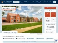 Website Screenshot David Wilson Homes - The Pavilions
