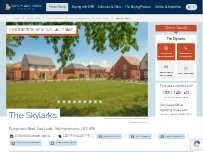 Website Screenshot David Wilson Homes - The Skylarks