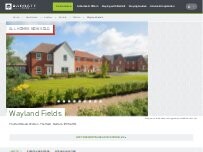 Website Screenshot Barratt Homes - Wayland Fields