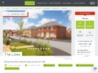 Website Screenshot Barratt Homes - The Lilies