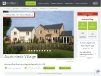 Website Screenshot Barratt Homes - Wallace Fields Phase 4