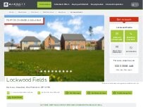 Website Screenshot Barratt Homes - Lockwood Fields