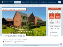 Website Screenshot David Wilson Homes - Cringleford Heights