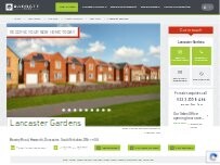 Website Screenshot Barratt Homes - Lancaster Gardens