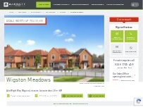 Website Screenshot Barratt Homes - Wigston Meadows