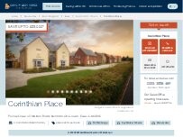 Website Screenshot David Wilson Homes - Corinthian Place