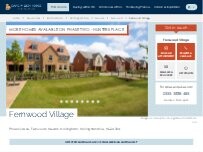 Website Screenshot David Wilson Homes - Fernwood Village