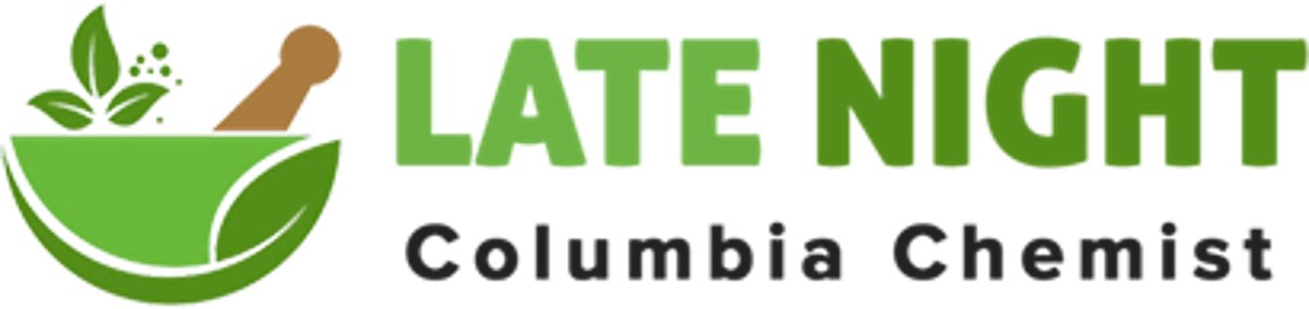 Late night Columbia Chemist Logo