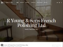 Website Screenshot R Young & Sons French Polishing Ltd