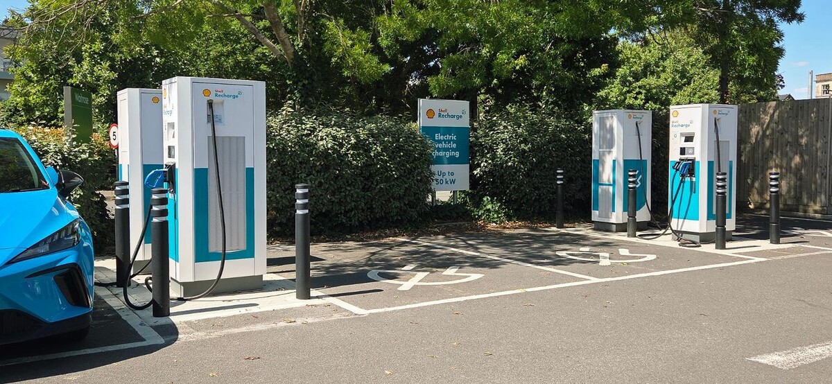 Images Shell Recharge Charging Station