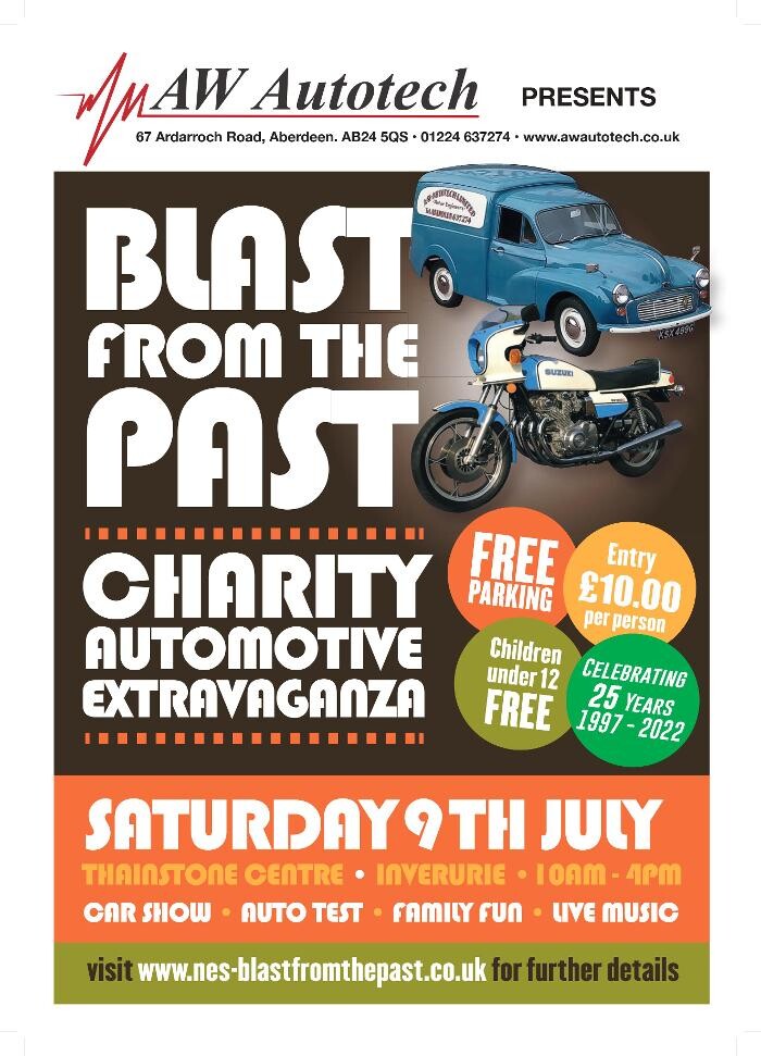 Blast From The Past Motoring Festival 2024 Logo