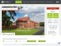 Website Screenshot Barratt Homes - Winnycroft