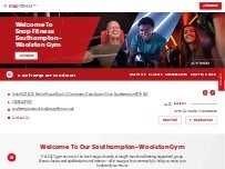 Website Screenshot Snap Fitness Southampton Woolston