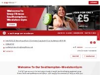 Website Screenshot Snap Fitness Southampton Woolston