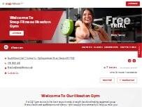 Website Screenshot Snap Fitness Ilkeston