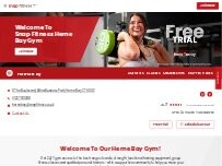 Website Screenshot Snap Fitness Herne Bay