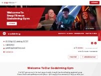 Website Screenshot Snap Fitness Godalming