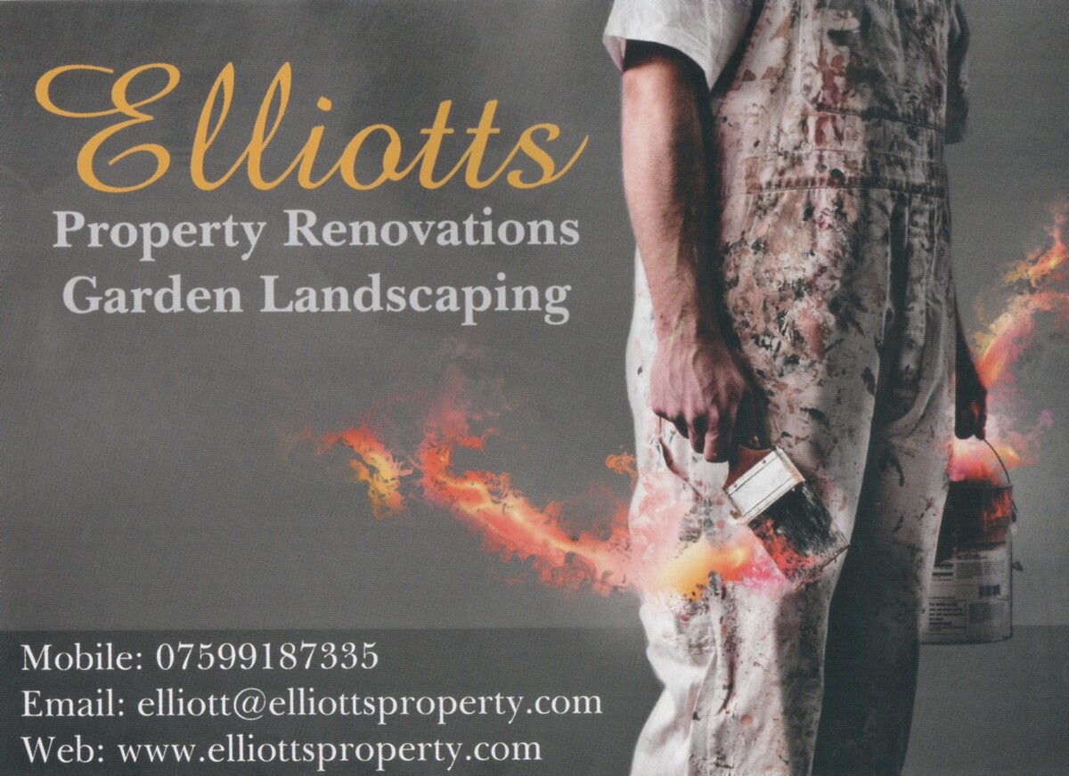 Elliott's Property Renovations & Garden Landscaping Logo