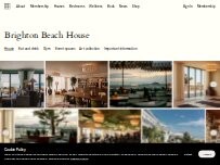 Website Screenshot Brighton Beach House