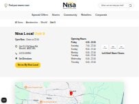 Website Screenshot Nisa Local