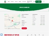 Website Screenshot SPAR Camelon