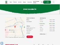 Website Screenshot SPAR Halbeath