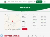 Website Screenshot SPAR Allanton