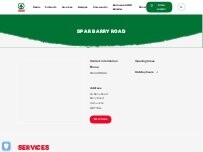 Website Screenshot SPAR Barry Road