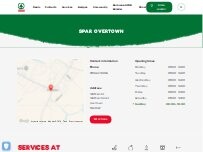 Website Screenshot SPAR Overtown