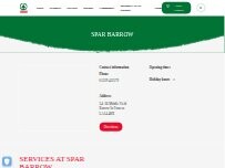 Website Screenshot SPAR Barrow