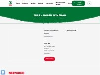 Website Screenshot SPAR - North Hykeham