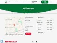 Website Screenshot SPAR Penketh