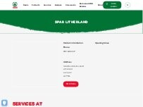 Website Screenshot SPAR Litherland
