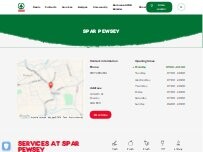 Website Screenshot SPAR Pewsey