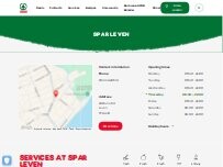 Website Screenshot SPAR Leven
