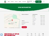 Website Screenshot SPAR Bathampton
