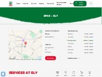 Website Screenshot SPAR - Ely