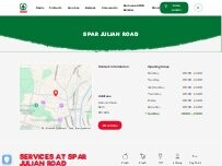 Website Screenshot SPAR Julian Road