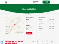 Website Screenshot SPAR Alder Road