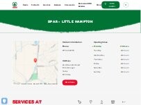 Website Screenshot SPAR - Little Hampton