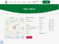 Website Screenshot SPAR - Poplar