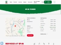Website Screenshot SPAR Forres