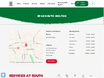 Website Screenshot SPAR South Molton