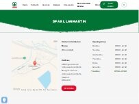 Website Screenshot SPAR Llanmartin