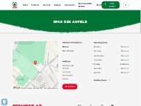 Website Screenshot SPAR DSK Anfield