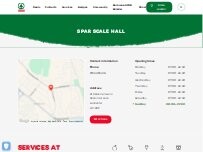 Website Screenshot SPAR Scale Hall